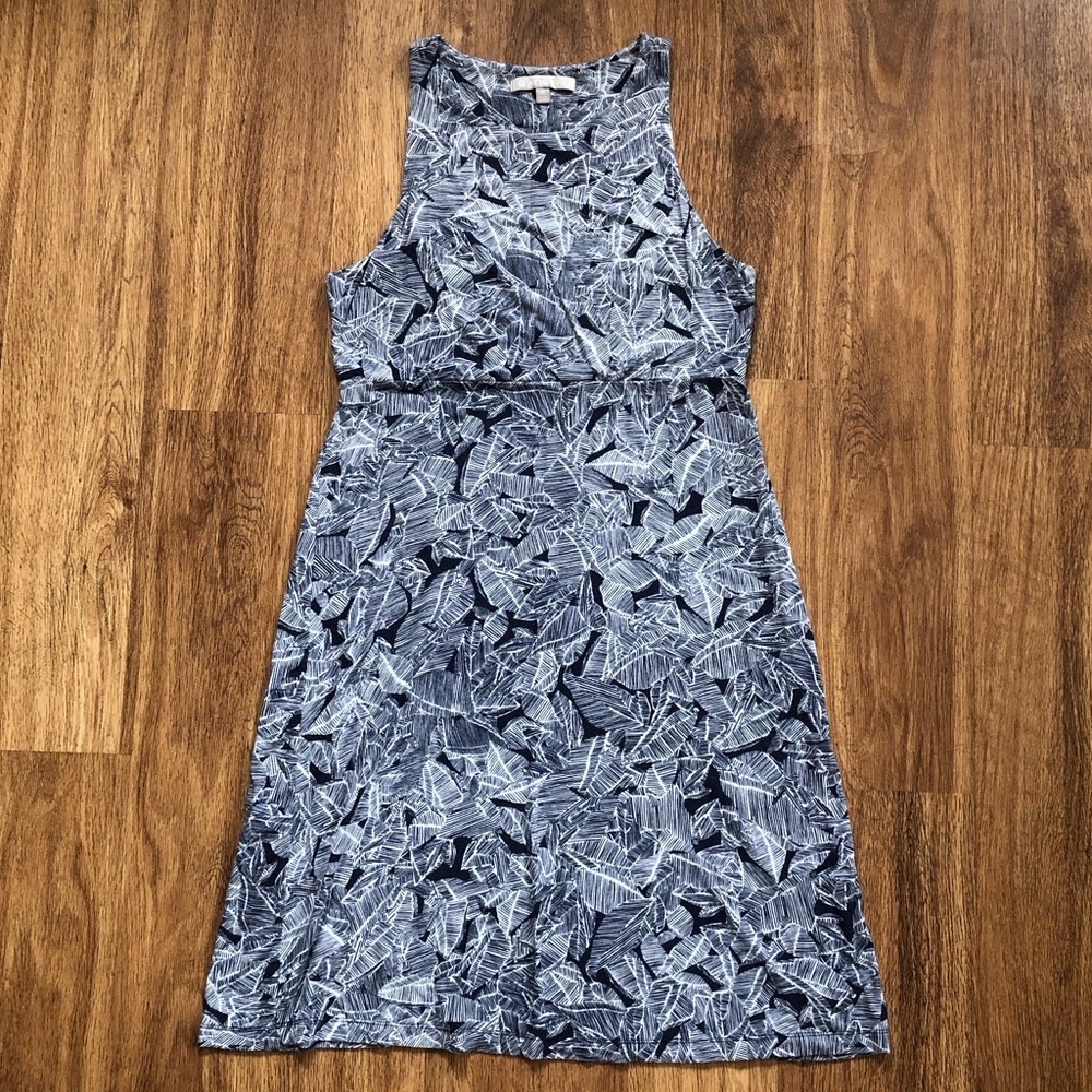 Athleta La Palma Santorini Leaf Dress size Medium